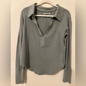 Free People Sage Green Top 💚